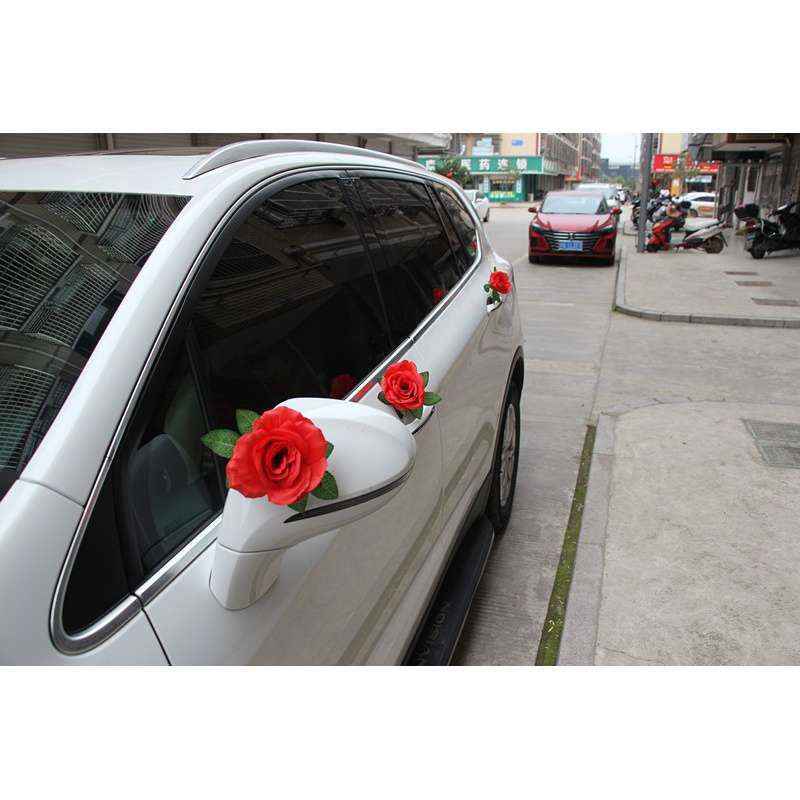Bows and Ribbon for Wedding Car Decoration