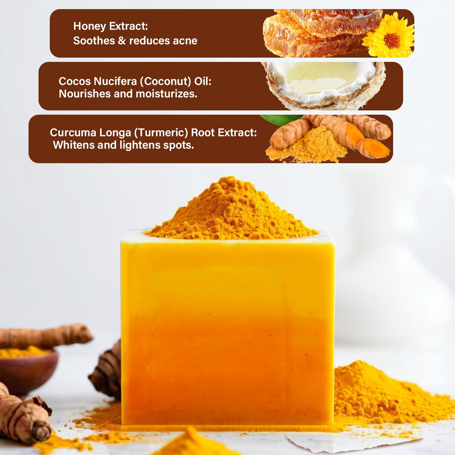 Turmeric Honey Moisturizing Soap Care