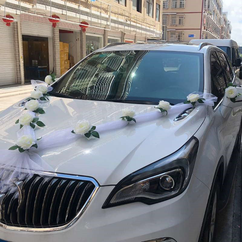 Bows and Ribbon for Wedding Car Decoration
