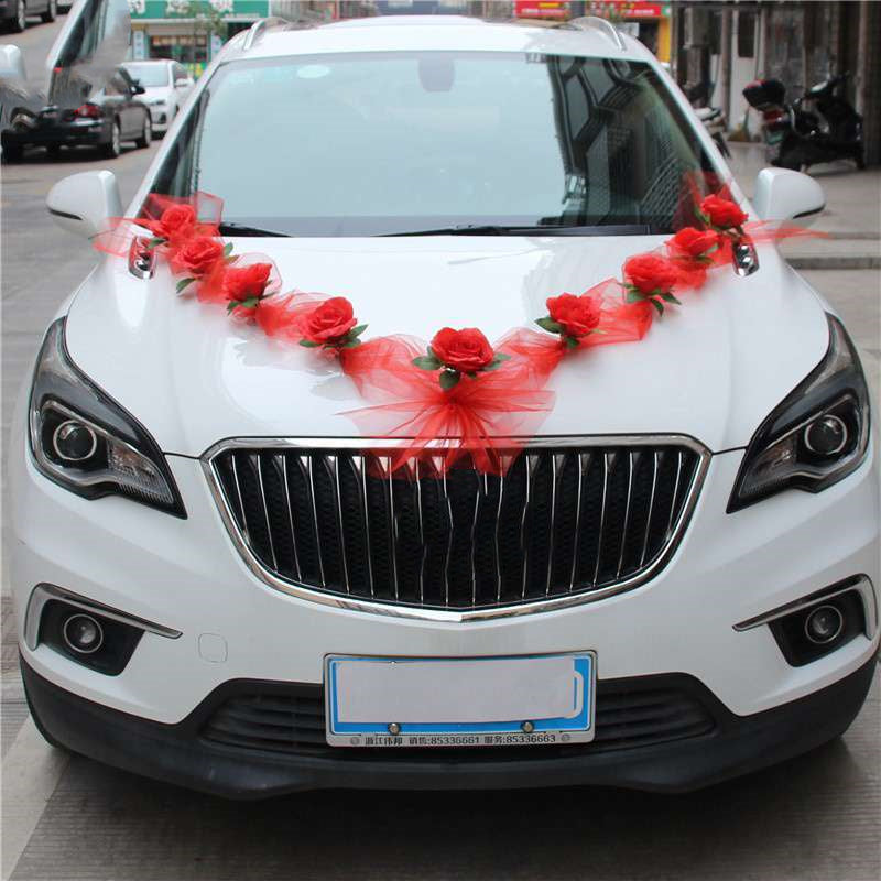 Bows and Ribbon for Wedding Car Decoration