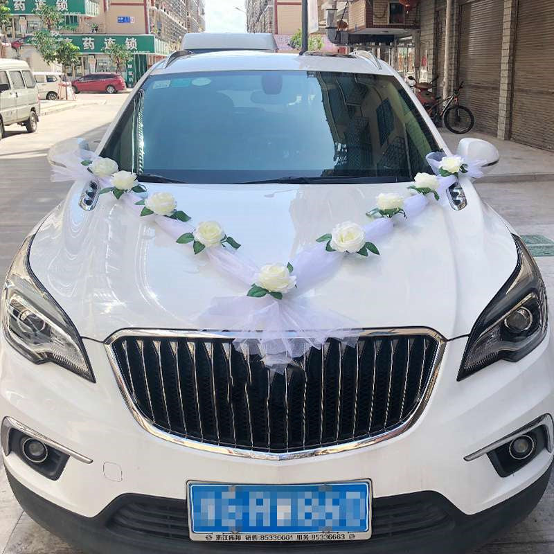 Bows and Ribbon for Wedding Car Decoration
